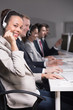 Telemarketers at work Telemarketers at work