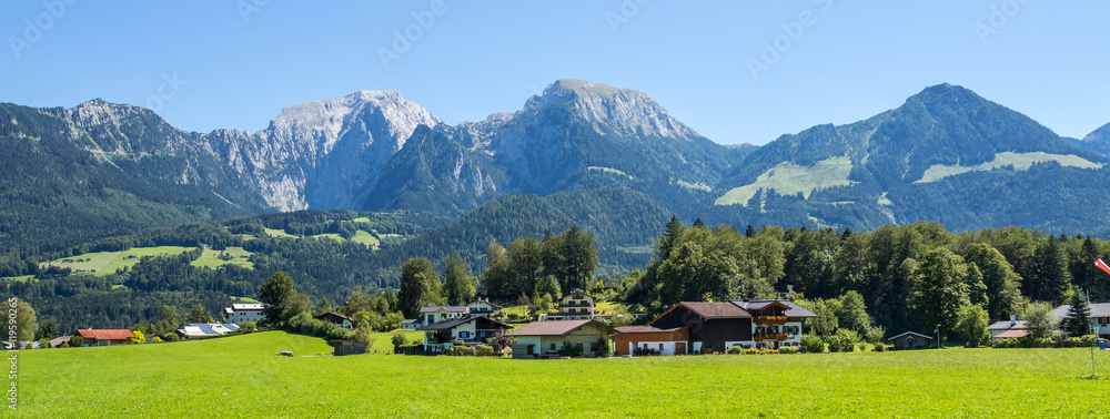 Panorama Berchtesgadener Alpen