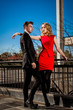 Young male and female fashion model Young male and female fashion model