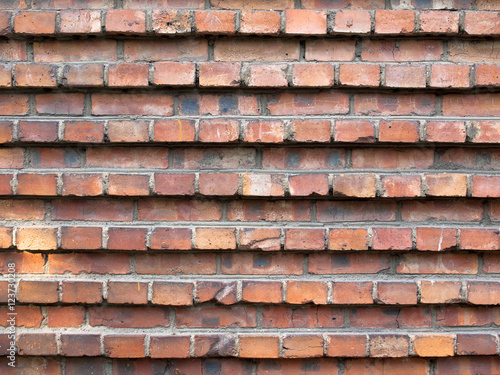 Background of brick wall texture