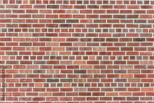 Red Brick Wall Background