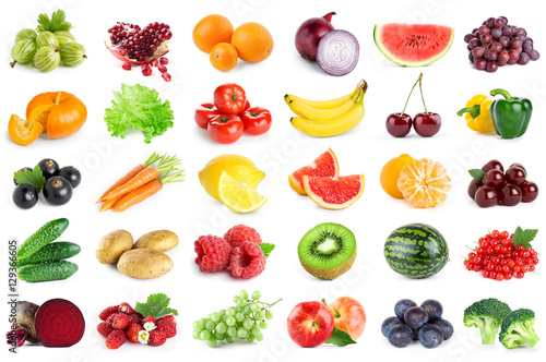 Fruits and vegetables