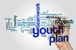 Youth Planword cloud concept Youth Planword cloud concept