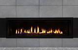 Modern gas fireplace