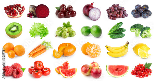Fruits and vegetables