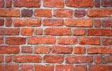 Red brick wall texture grunge background
