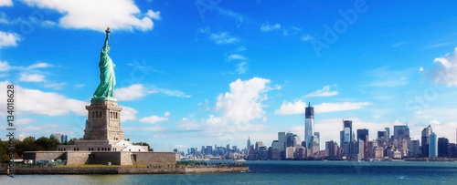 Fototapeta Panorama on Manhattan, New York City