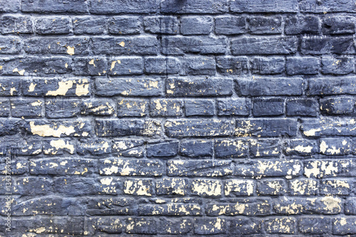 Old cracked brick wall texture