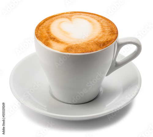 Cappuccino. Cup of ñappuccino ñoffee