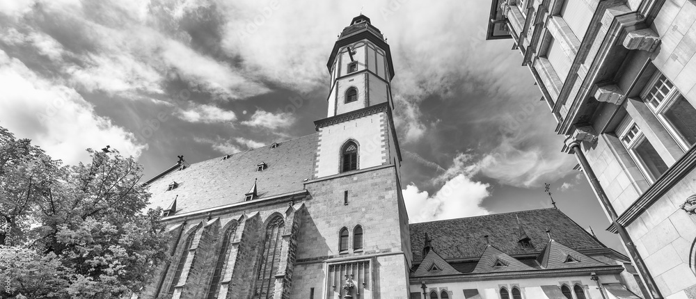 Thomaskirche in Leipzig, Saxony - Germany