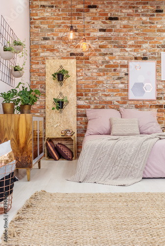 Modern design of bedroom