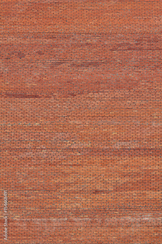 Red brick stone wall vertical background