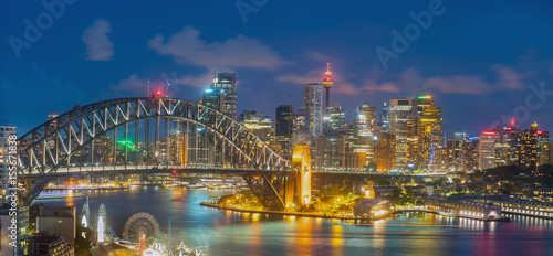 Downtown Sydney skyline