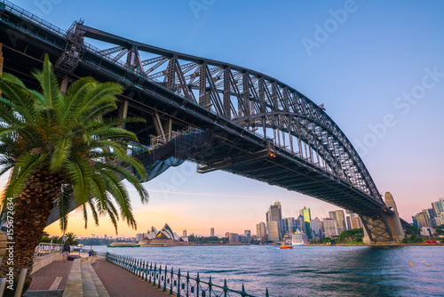 Downtown Sydney skyline