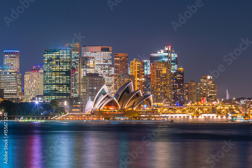 Downtown Sydney skyline