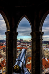 Contemplating Prague. Czech Republic.