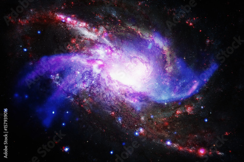 Obraz na płótnie Galaxy and nebula. Elements of this Image Furnished by NASA