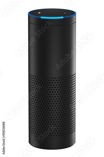 Smart speaker with voice control - isolated