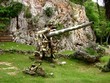 Relics of an old Japanese gun at the Last Command Post, Saipan The Last Command Post in Marpi, Saipan hosts several old Japanese cannons and guns Relics of an old Japanese gun at the Last Command Post, Saipan The Last Command Post in Marpi, Saipan hosts several old Japanese cannons and guns