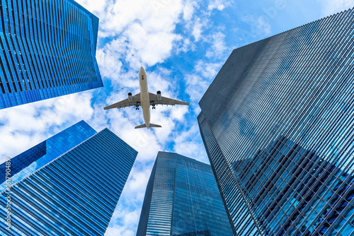 Modern of skyscraper building and business financial centre.
