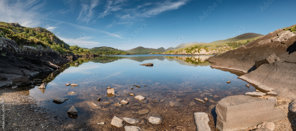 Upper Lake at Ring of Kerry near Killarney