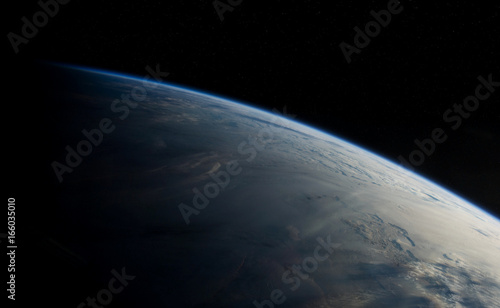 Planet Earth in space 3D rendering elements of this image furnished by NASA