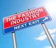 Fashion industry concept. Fashion industry concept.