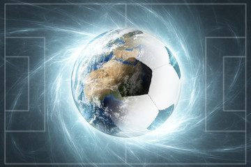 Welt-Fußball