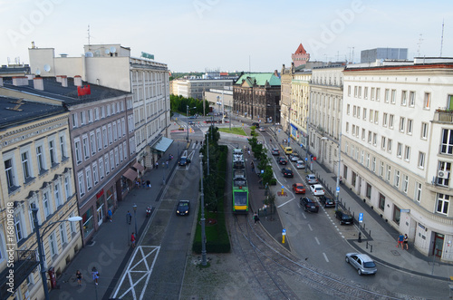 Zdjęcie XXL Centum Poznania latm / Poznań centrum w lecie, wielkopolskie, Polska