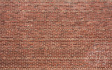 Red Brick Wall with Horizontal Pattern