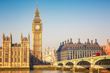Big Ben and westminster bridge in London