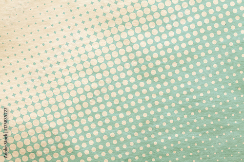 retro pattern on paper