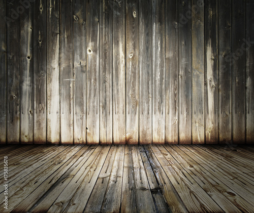 old wooden interior