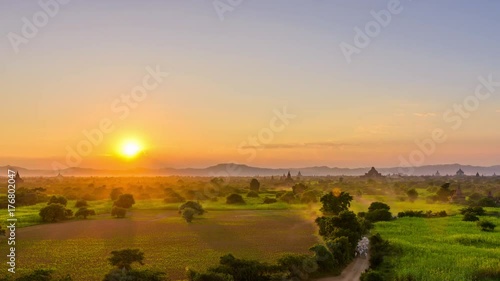 Bagan, Myanmar Landscape
