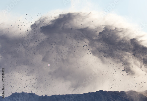 avalanche as background