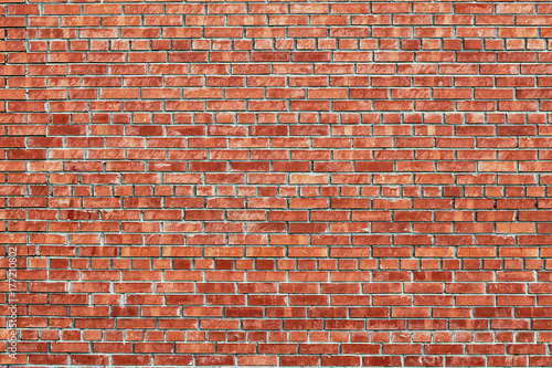 Red brick wall texture grunge background