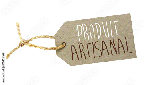 Étiquette Produit artisanal