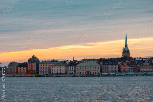 Stockholm. Cityscape image of Stockholm