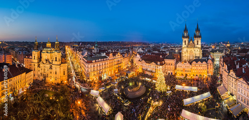 Christmas market in Prague, Czech Republic