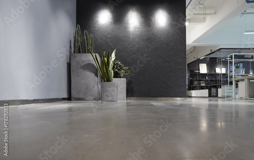 Fototapeta Fashion and modern office interiors
