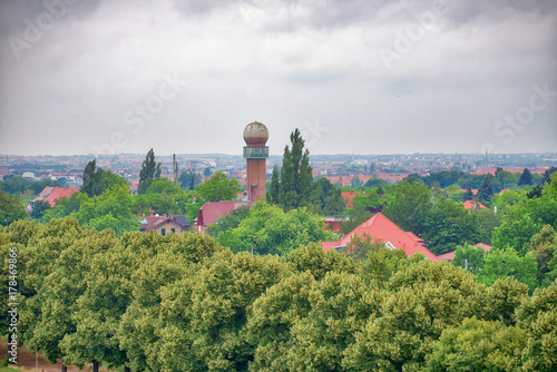 Aerial view of Leipzig, Germany