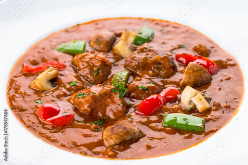 Beef stew with vegetables