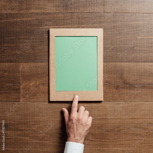 Eco-friendly cardboard tablet