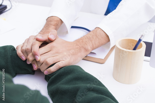 doctor in patient consultation, healthcare and health