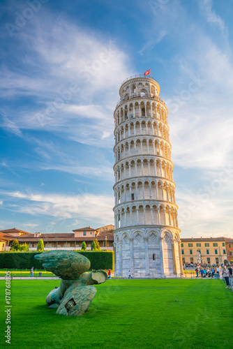 The Leaning Tower in Pisa