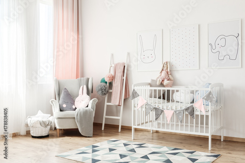 Small ladder in bedroom