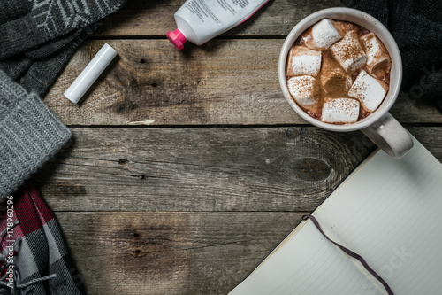 Winter weather survival kit concept