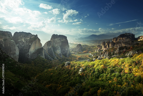 Meteora monasteries in Greece