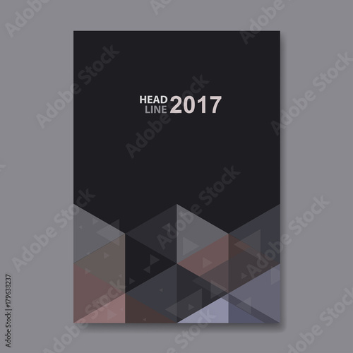 Templates. Design Set of Web Mail Brochures.