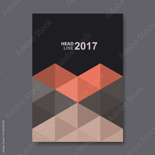 Templates. Design Set of Web Mail Brochures.